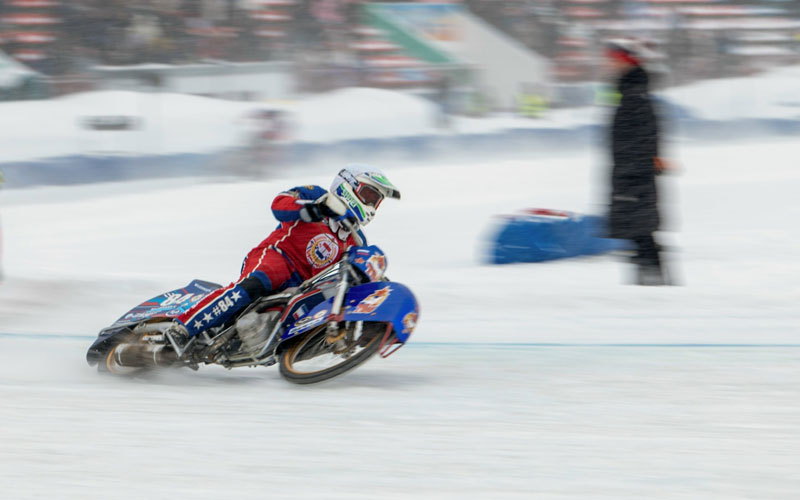 Российские гонщики завоевали «Кубок ШОС» по ледовому спидвею